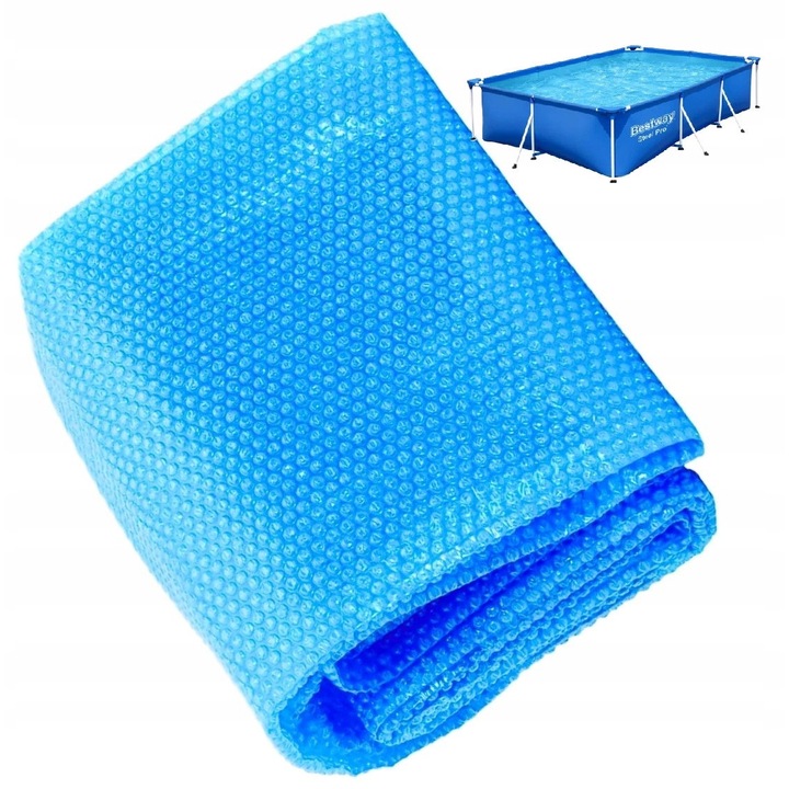 Folie solara pentru piscina, Basen, 3x2m, rectangulara, usor de intretinut
