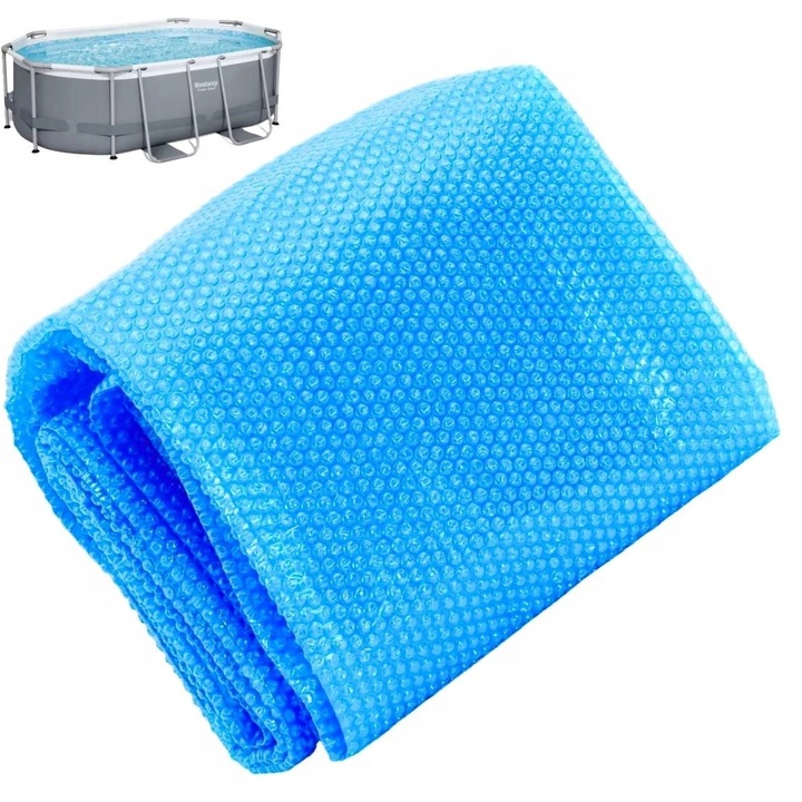 Mata solara pentru piscina, Basen, 305x200x84cm, rectangulara, material rezistent