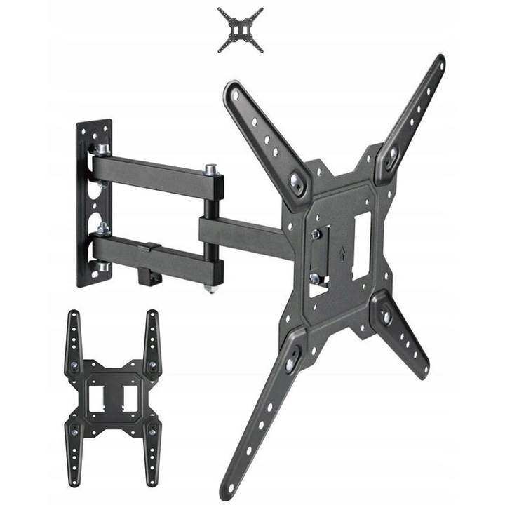 Suport TV rotativ pentru Sony KDL-32WD750, 6-40cm distanta de perete, reglabil, stabil