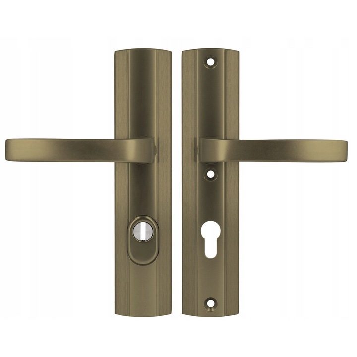 Maner usa AXA Prestige FLEX, antiefractie, 72mm, culoare aurie veche