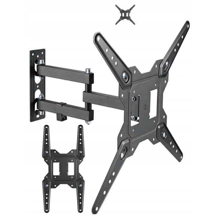 Suport TV rotativ pentru LG 32LB5610, reglabil, stabil, 6-40cm, negru