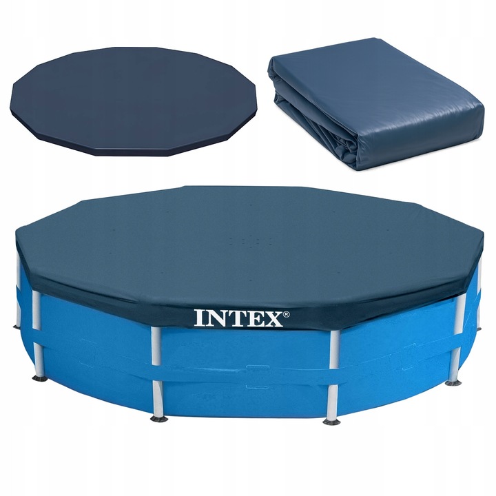 Intex medencefedelek, 100% eredeti, polietilén, szennyeződésálló, 28212