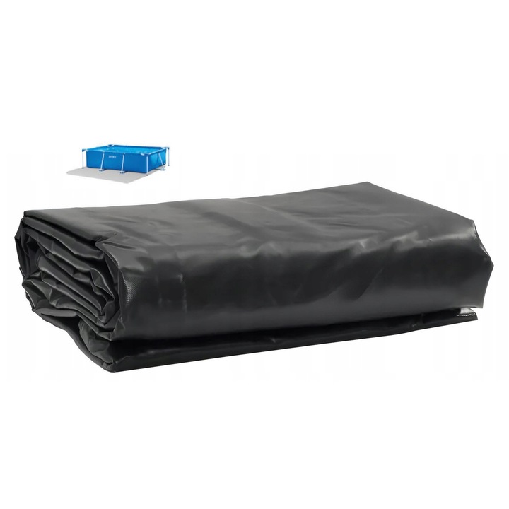 Intex METAL FRAME JUNIOR medence takaróponyva, 450x220cm, tartós anyag, hőszigetelés