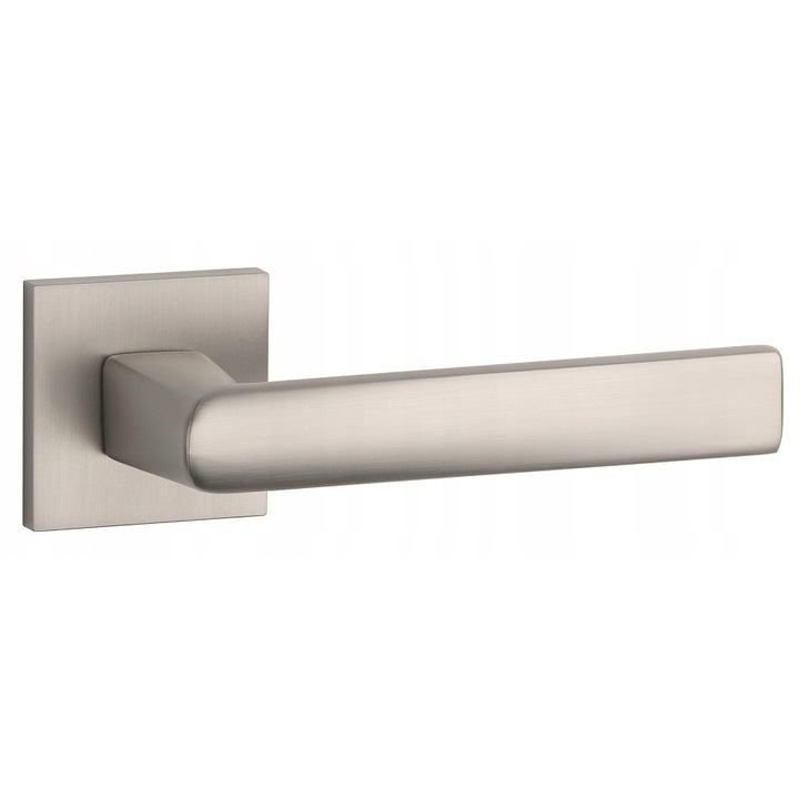 Дръжка за врата Enger ADANA SLIM, 52x52mm, дебелина на розетката 7mm, сребрист