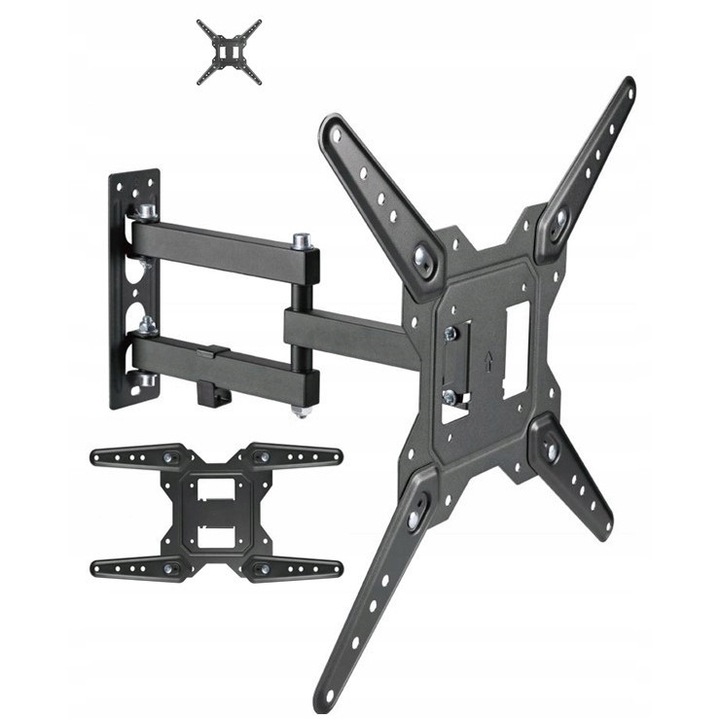 Forgatható TV-állvány Philips 32PFS6805/12-hez, állítható, stabil, 6-40cm, fekete