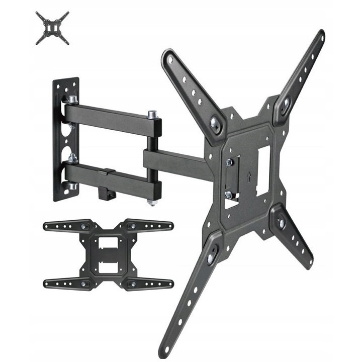 Suport TV 21,5 inch, reglabil, Mistral, 6-40cm distanta de perete, montare usoara