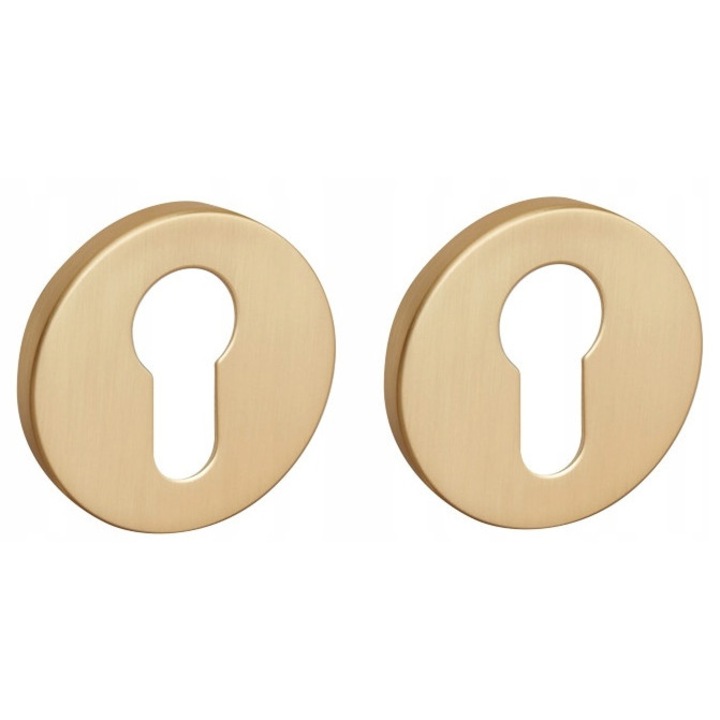Set 2 rozete usa VDS R68 FIT, 50x6mm, auriu
