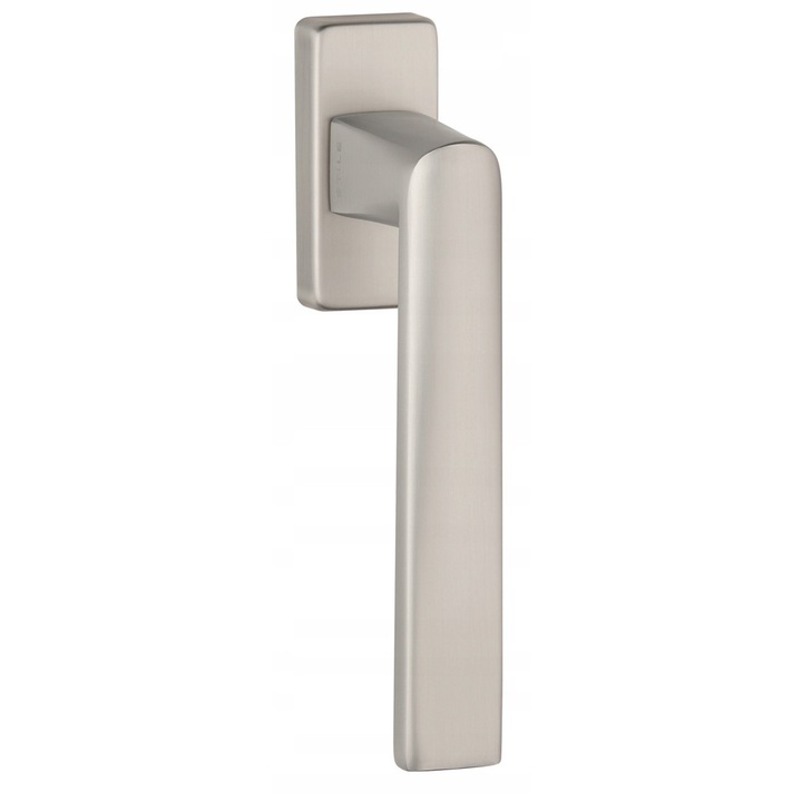 Maner fereastra STILE ADANA Q, Enger, aluminiu, dreptunghiular, 12mm, argintiu