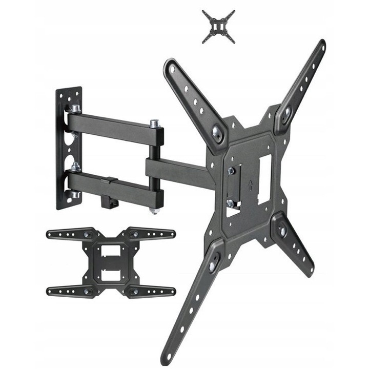 Suport TV rotativ pentru televizor 32 inch, Philips, reglabil, 6-40cm distanta de perete