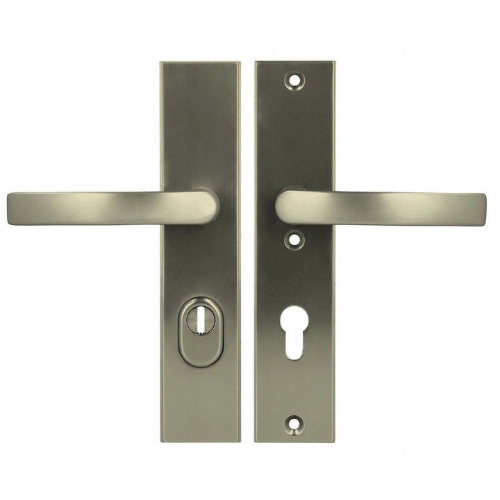 Set 2 manere usa antiefractie Axa Odin, 92mm, argintiu