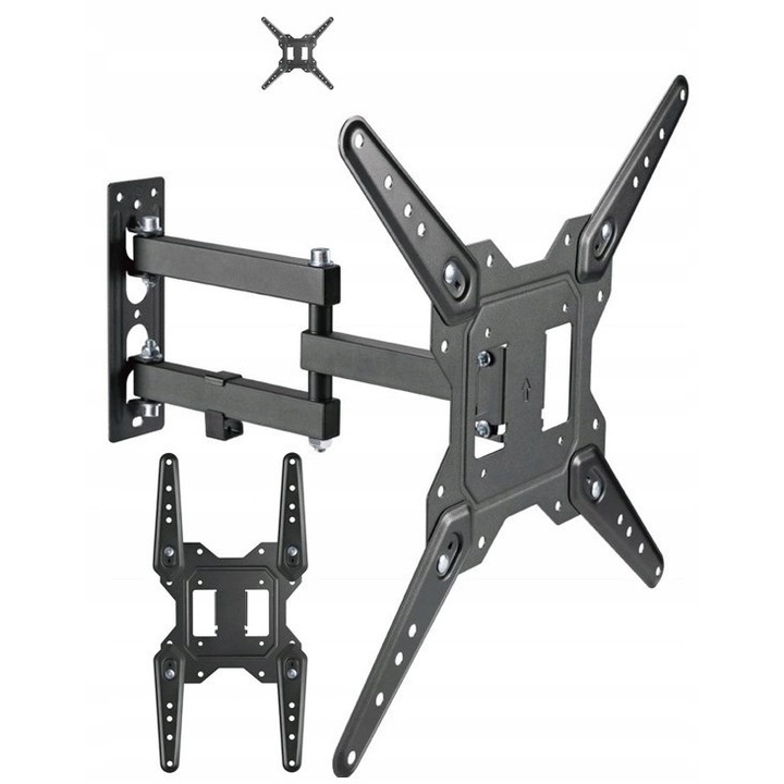 Suport TV rotativ pentru LG 32LK430, reglabil, 6-40cm distanta de perete