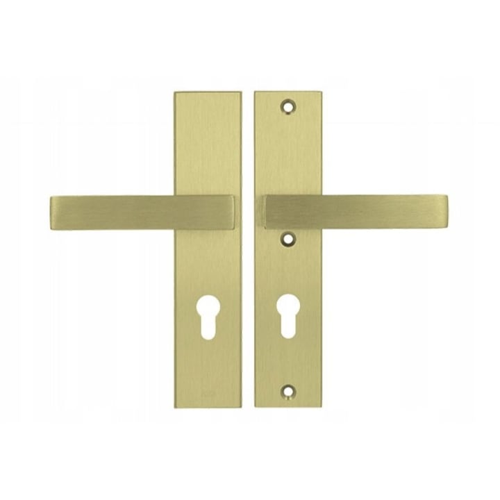 Maner usa exterior, Royal, 72mm, aurit, set complet