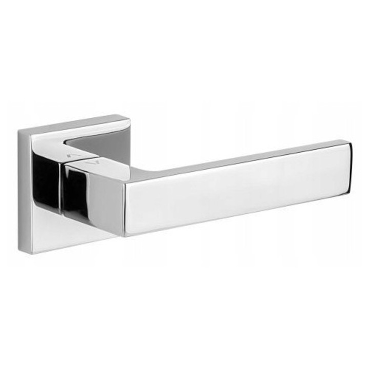 Set manere usa Warna, VDS, crom, 2 bucati