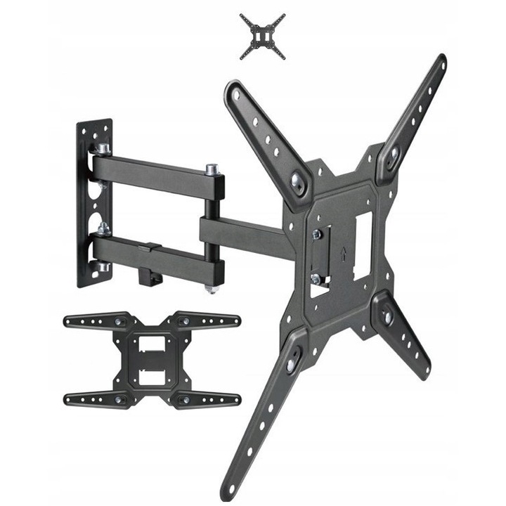 Suport TV rotativ pentru Philips 32PFL3312/10, 6-40cm distanta de perete, reglabil, stabil