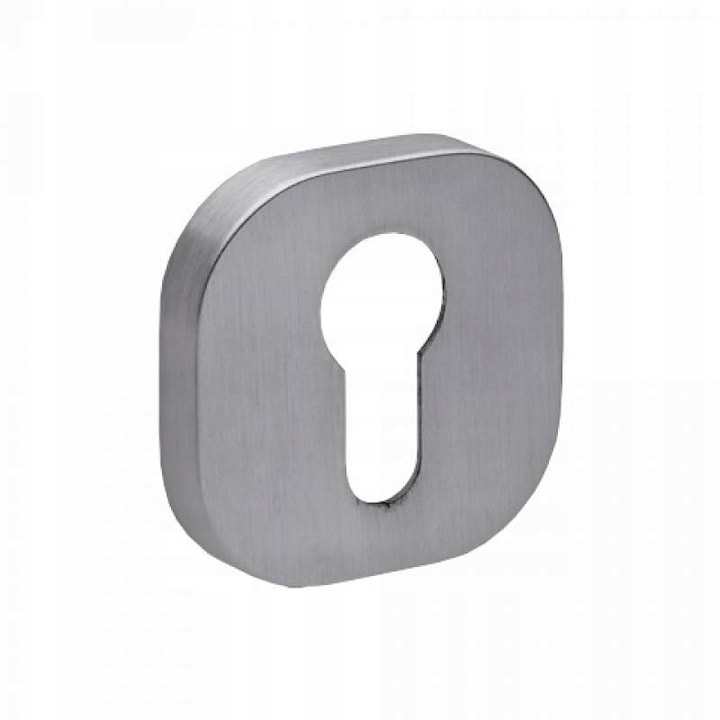 Schita usa VDS, crom satinat, set complet, pentru manere ovale, montaj usor