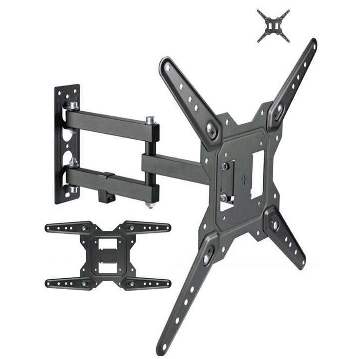 Suport TV rotativ pentru Philips 24PFL4028H/12, 6-40cm distanta de perete, reglabil, stabil