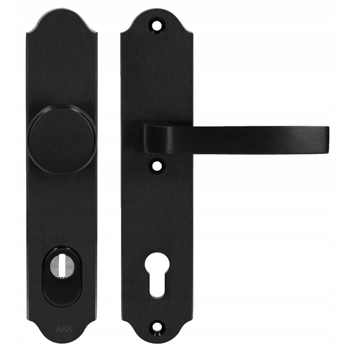 Maner usa AXA Verona, aluminiu, 72mm, negru, 242x52x8,5mm