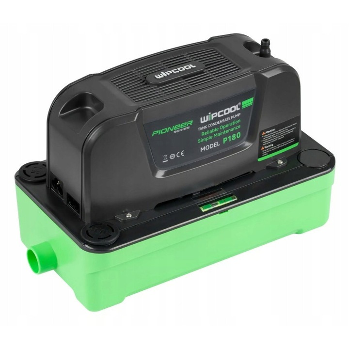 Pompa de evacuare a condensului pentru aparate de aer conditionat, Wipcool P180, 180 L/h, 1.8 L, 230V, 4.5 m, 48 dB(A)