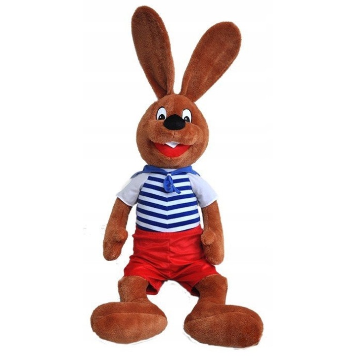 Jucarie de plus Gonzo, iepuras, 63cm, 46cm, multicolor
