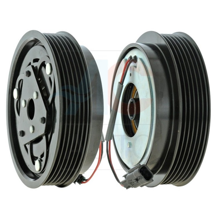 AC kompresszor, ACAUTO, AC-06ZX32, 129x125mm, 2.137kg