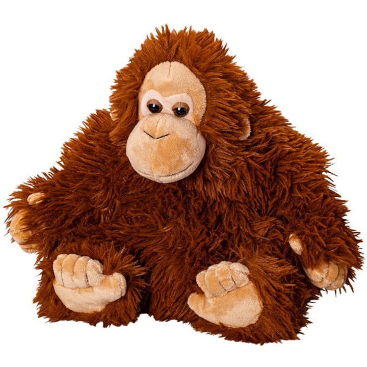 Jucarie de plus, Mikro Trading, Maimuta Orangutan, 30cm