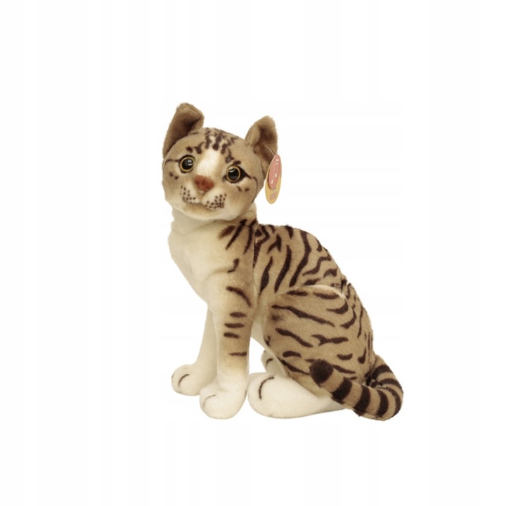 Jucarie de plus Kotek, 39cm, gri, pentru copii 3 ani+