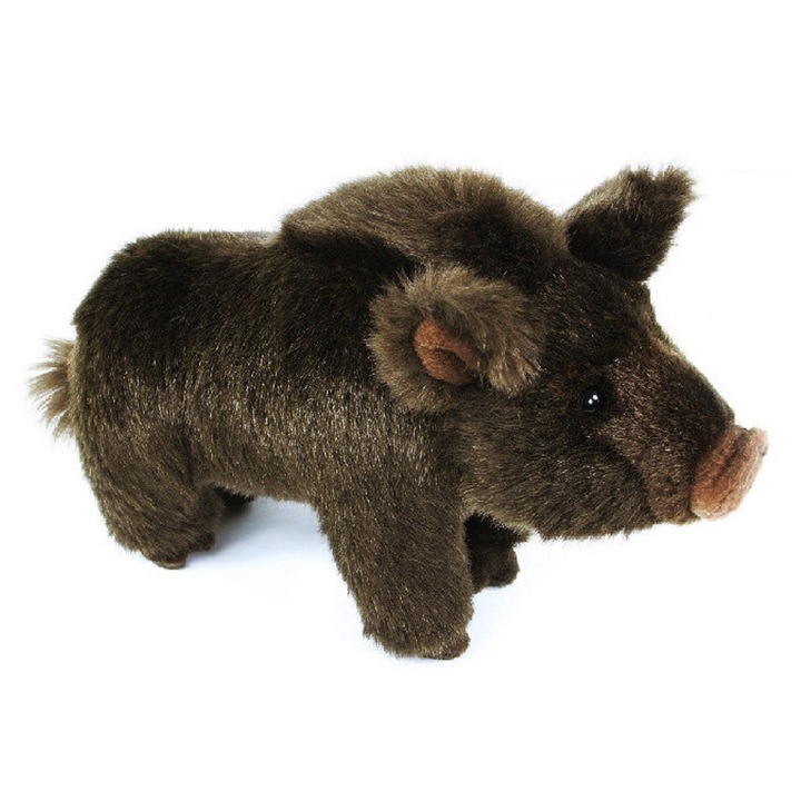 Плюшена играчка, Rappa, Dzik, 20 см, Екологична