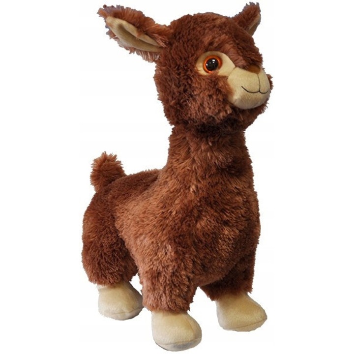 Jucarie de plus Alpaca, Gonzo, 57cm, culoare maro