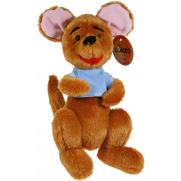 Jucarie de plus Kangur Malenstwo, 30cm, Kubus Puchatek si Prietenii, baieti, material textil si plastic