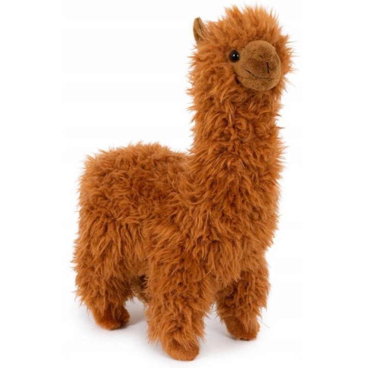 Jucarie de plus Semo, Alpaca Lama, 33cm, culoare maronie