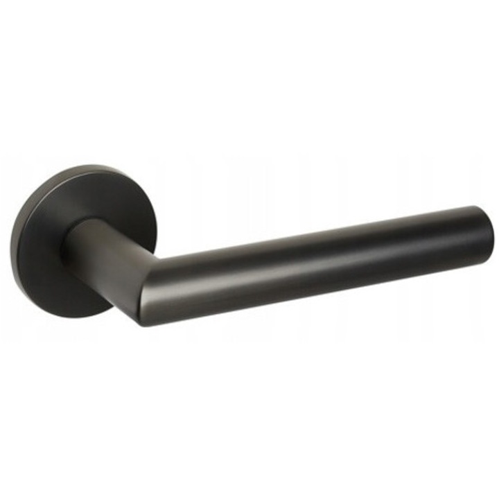 Klama usa interioara VDS Vinci Fit, antracit, set 2 bucati, material zinc-aluminiu