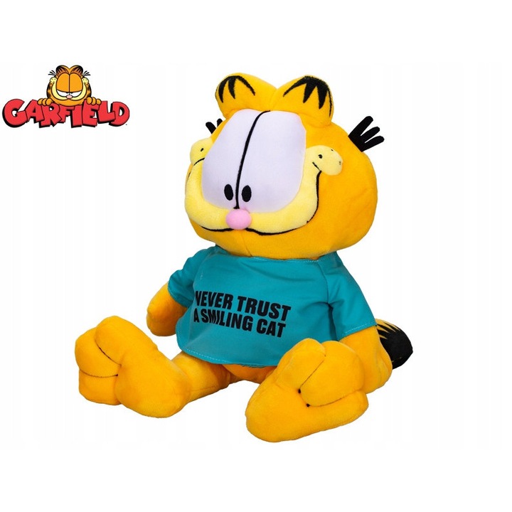 Плюшена играчка, Garfield, 24 см, многоцветна