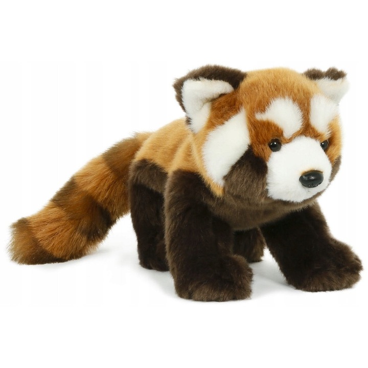 Jucarie de plus Panda rosie, Semo, 23x8cm, 15cm