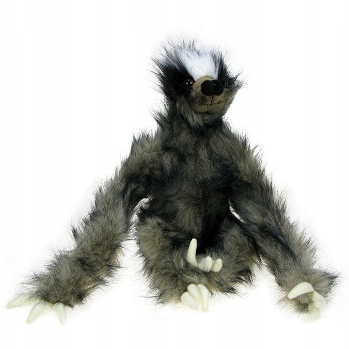 Jucarie de plus, Semo, Leniwiec, 48cm, gri-negru