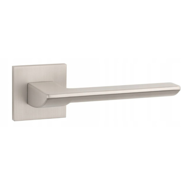 Maner usa Stile Bira, nikiel, set cu rozeta Q Slim 7mm, 8x8mm