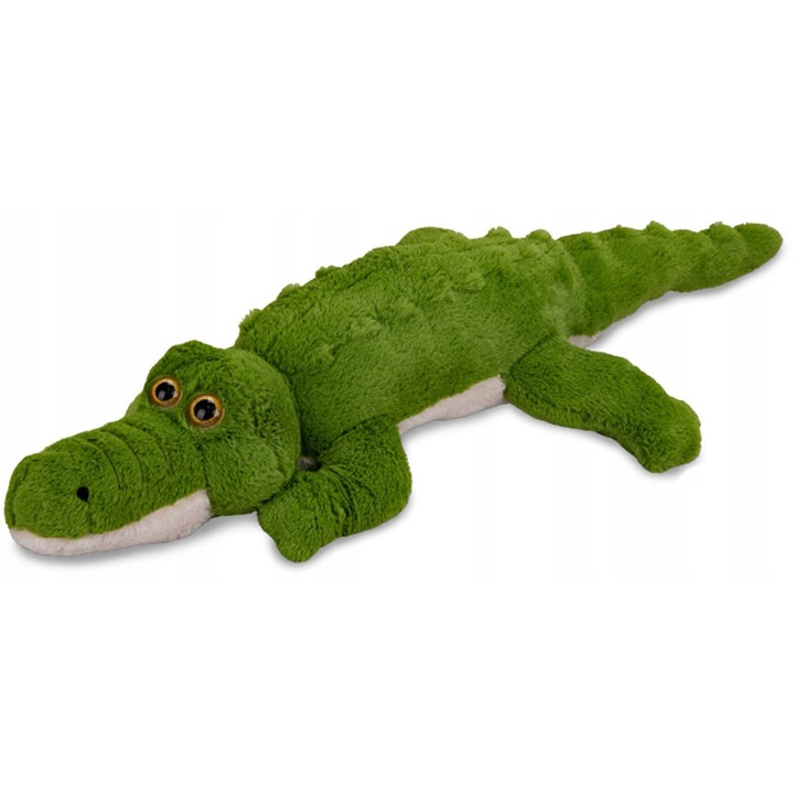 Jucarie de plus, Mikro Trading, crocodil gigant, 125cm, verde