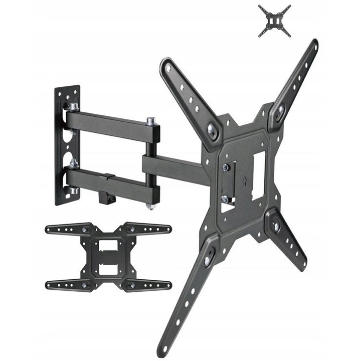 Suport TV rotativ pentru Samsung QE32Q50R, 6-40cm distanta de perete, reglabil, stabil