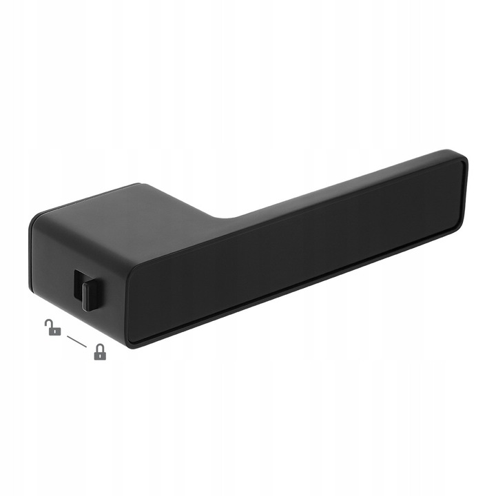 Maner usa set 2 bucati, Kuchinox, SOMBRA, negru, 38-45mm