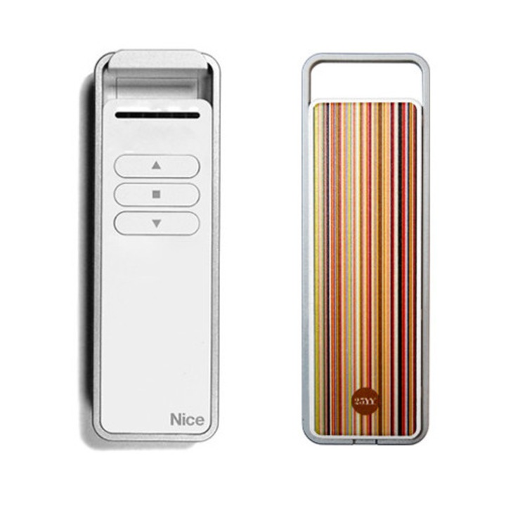 Telecomanda pentru copertina exterioara, Nice P1/25YYB Paul Stripes, 1 canal, 49x150x14 mm