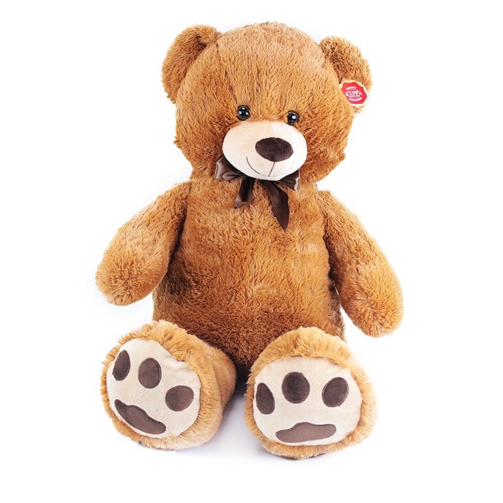 Плюшено мече, Rappa, KUBA, 100см, кафяв цвят, комплект 1 брой