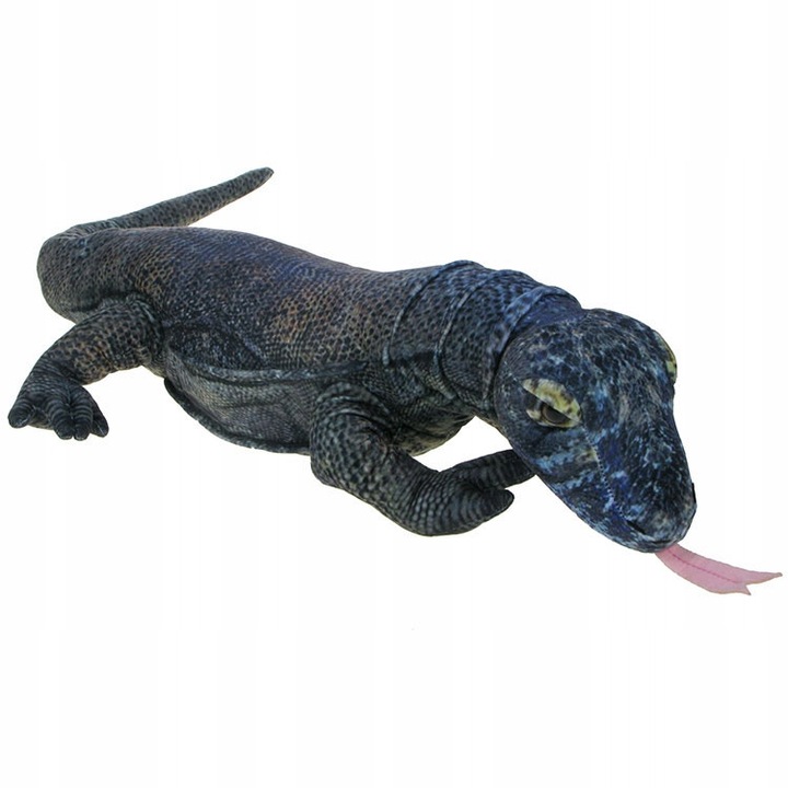 Jucarie de plus Waran, Mikro Trading, 85cm, multicolor