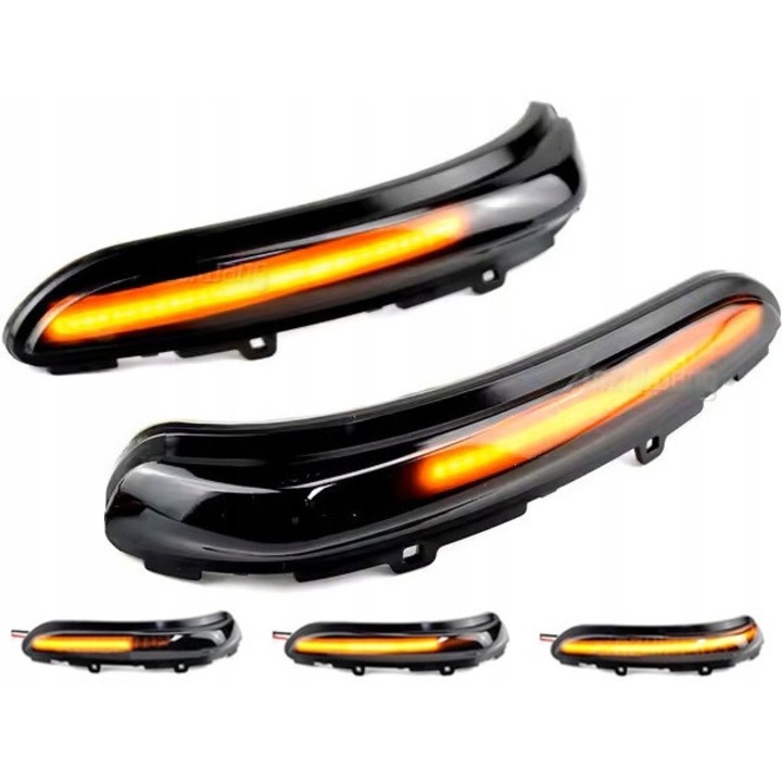 Set 2x Proiectoare LED Dymiony pentru Lusterko Ertons, Citroen C3 III 2016-