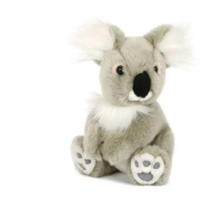 Jucarie de plus, Semo, Kakadu, alb cu cioc galben, 23cm