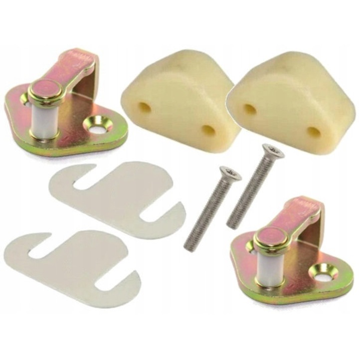 Set 2x Zaczep Rygiel Zatrzask Zamka Ertons pentru Land Rover Defender 90 100 110 130 L315 L316, montaj usi fata/spate, noi