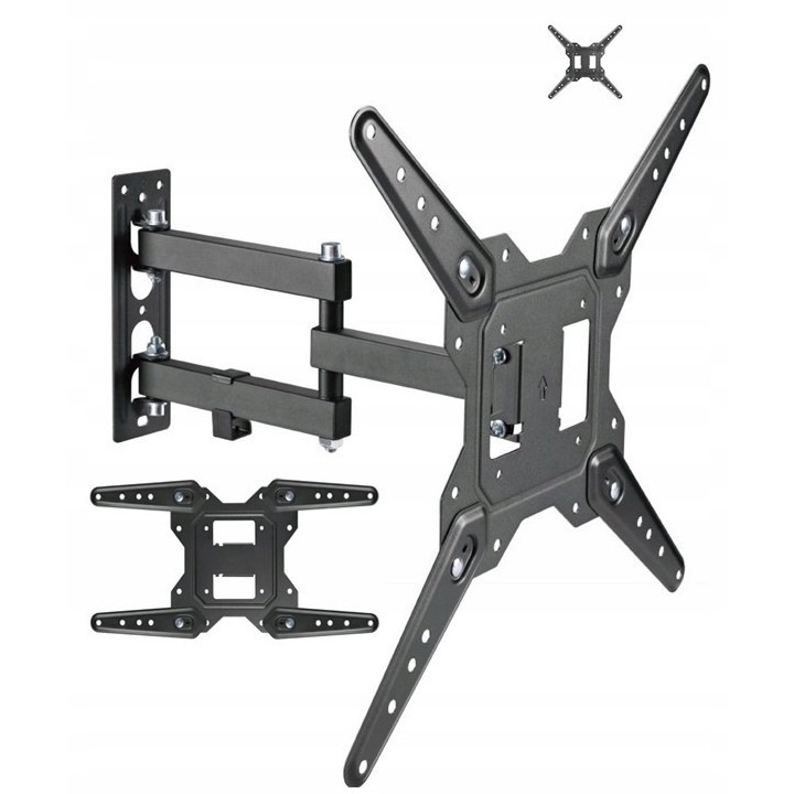 Suport TV rotativ Manta 19 inch, reglabil, distanta 6-40cm, montare usoara