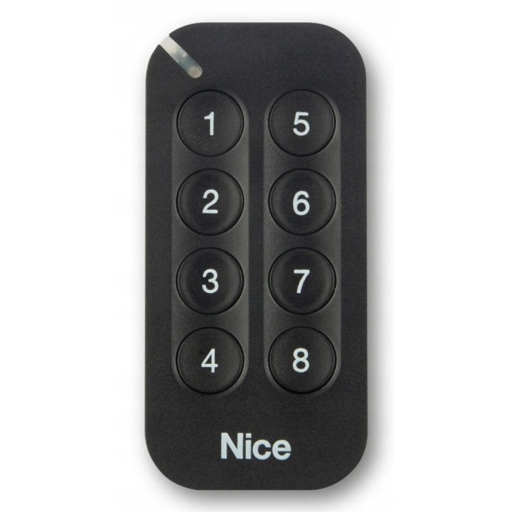 Дистанционно управление за контрол на достъп Nice MYGO8 8-канално 433,92MHz, O-Code кодиране, IP30, 72x34x11mm