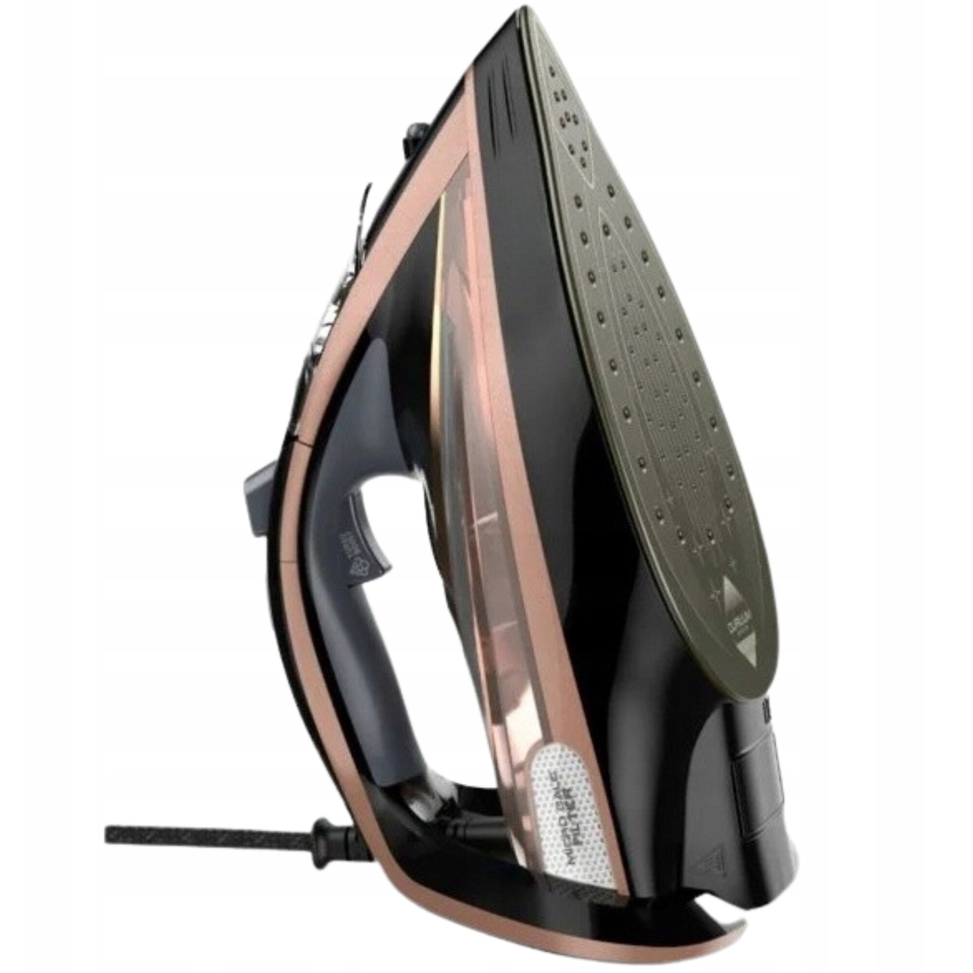 Fier de calcat cu abur, 3200 W, 260 g/min abur, roz-negru, 350 ml