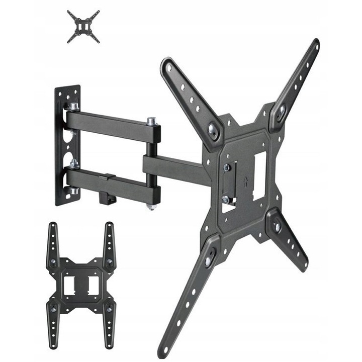 Suport TV rotativ pentru Sony Bravia KDL-32L4000, reglabil, 6-40cm, negru