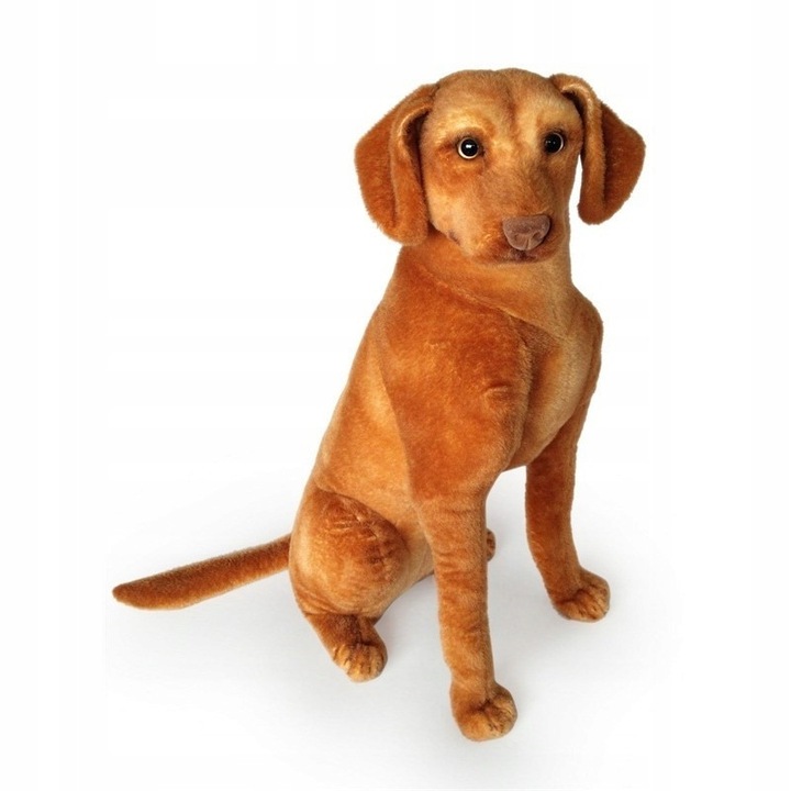 Плюшена играчка, Дуби, унгарско ловно куче, 44 см, кафяв цвят