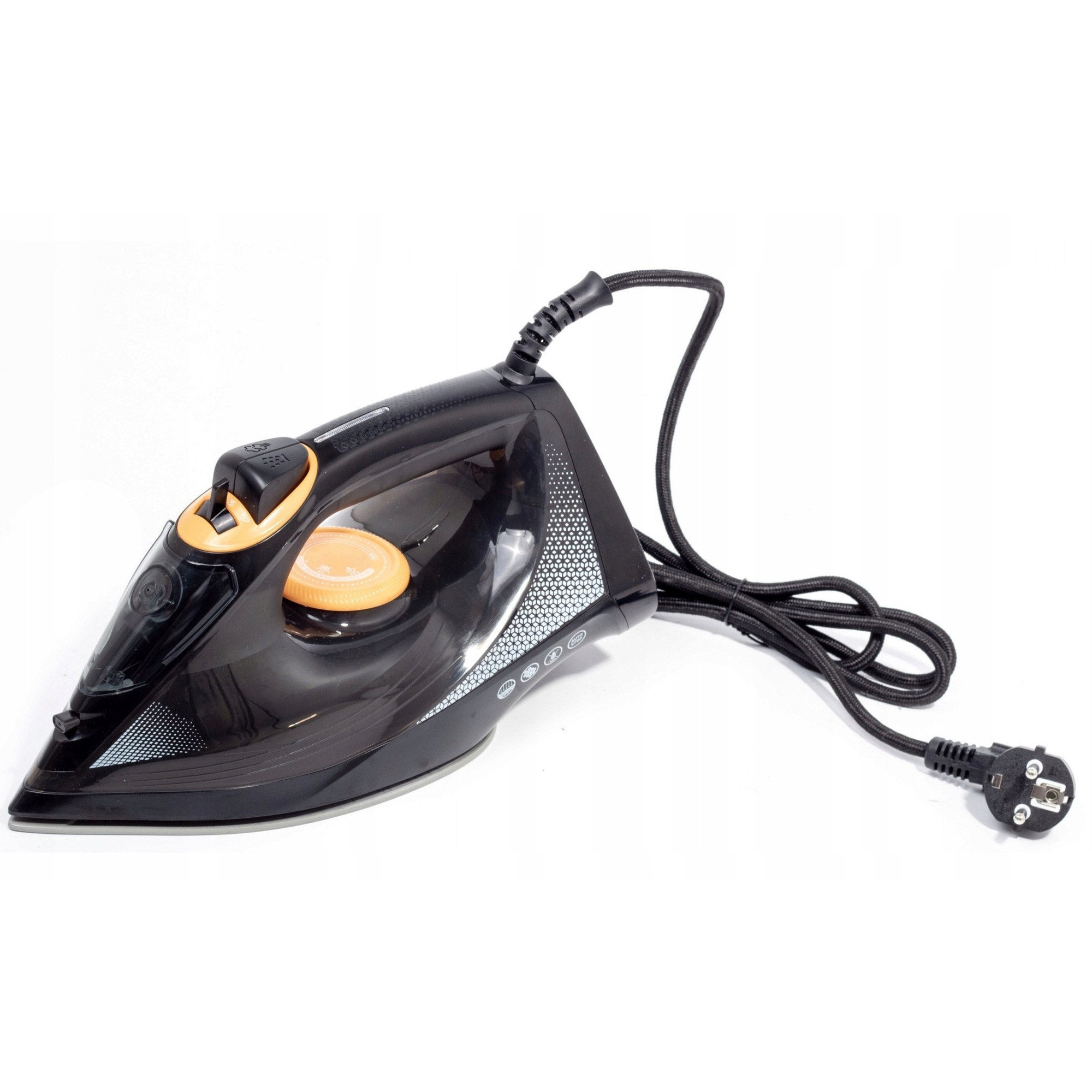 Fier de calcat cu abur, 3200W, ceramica, functie de autocuratare, negru